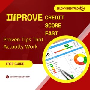 How to build credit score fast 