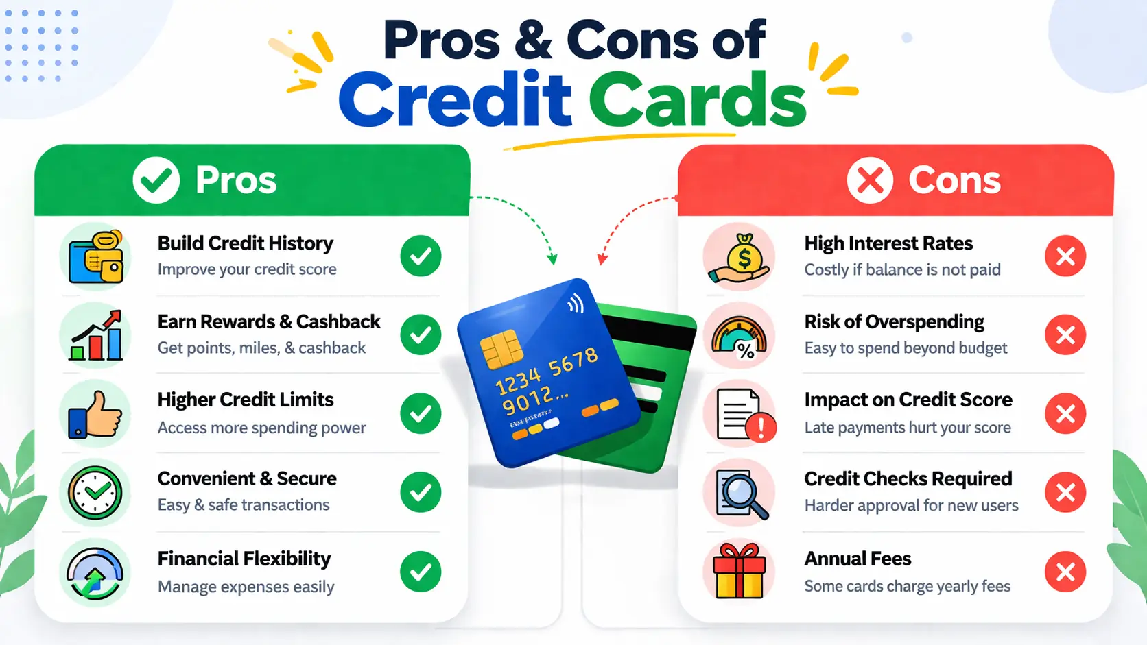 Pros and cons of secured vs unsecured credit card 