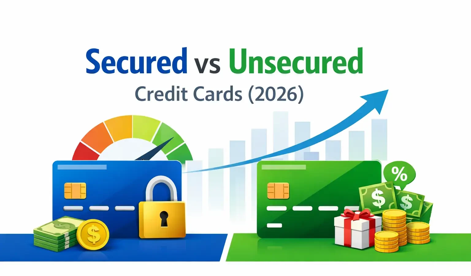 Differences between Secured Vs Unsecured credit Card (2026)