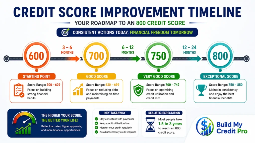 How to improve credit score in USA 