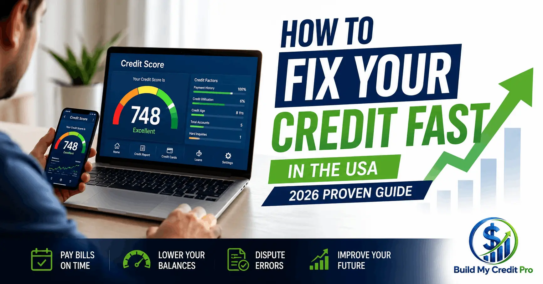 How to fix your credit fast in USA