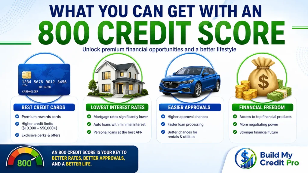 How to Increase Your Credit Score to 800 in USA 