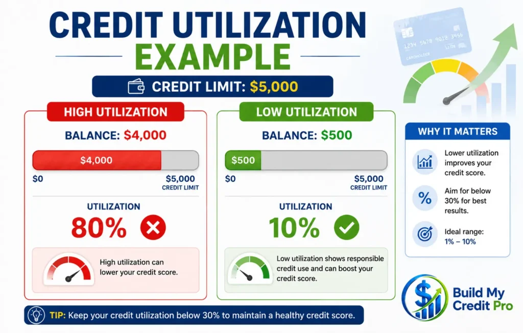 Credit utilization 