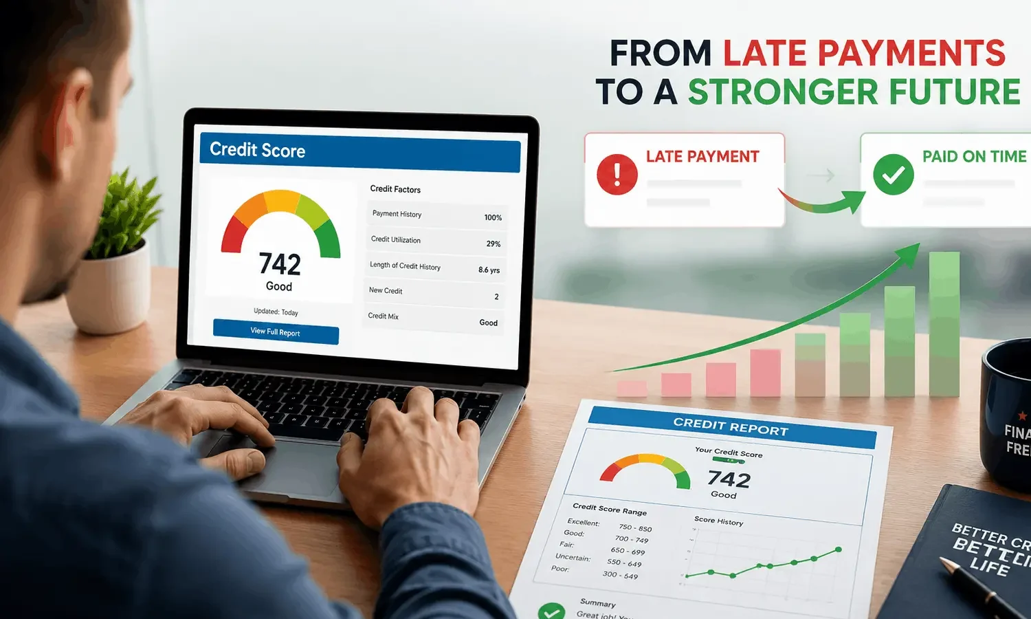 How to remove late payment from credit report