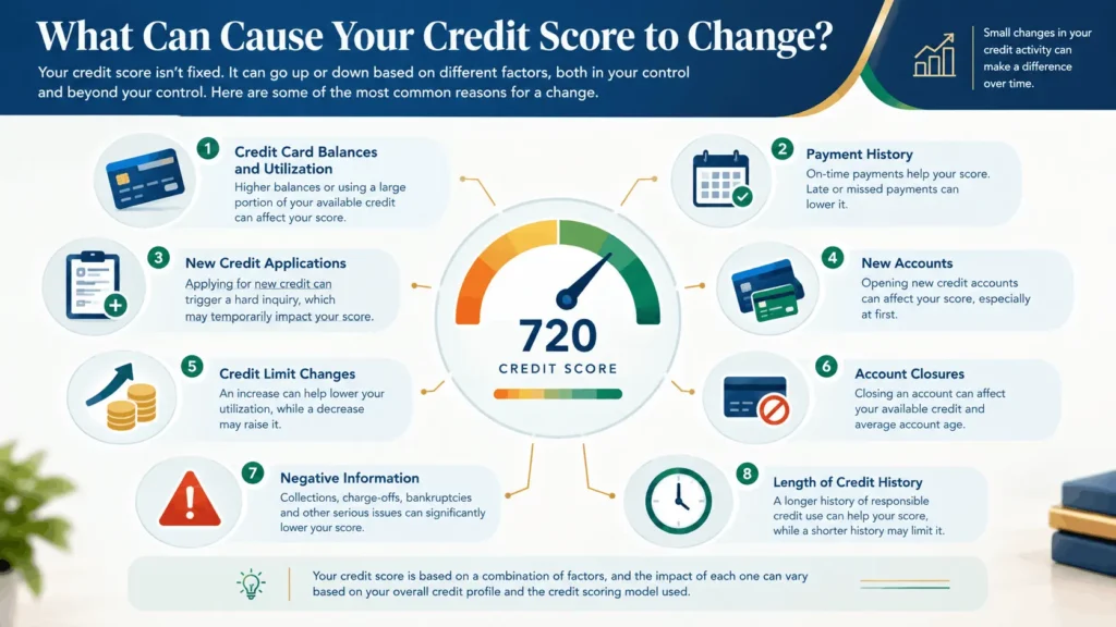 Check your credit score frequently 